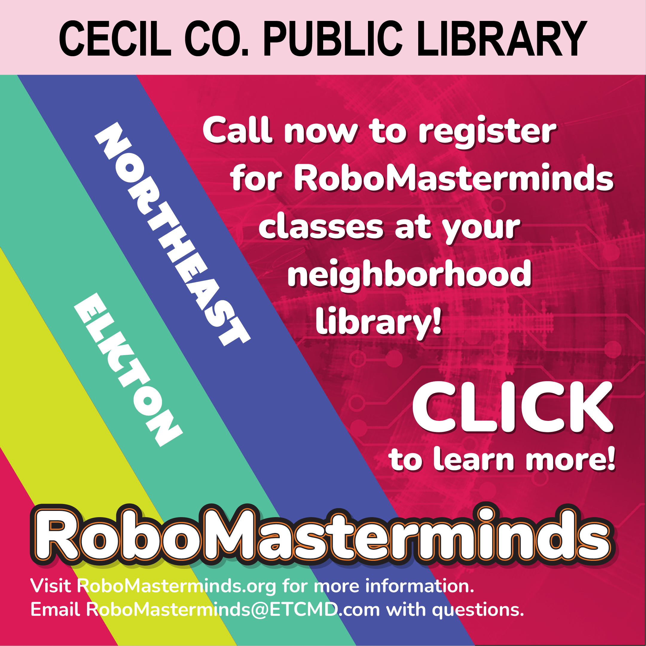 RoboMasterminds at CCPL