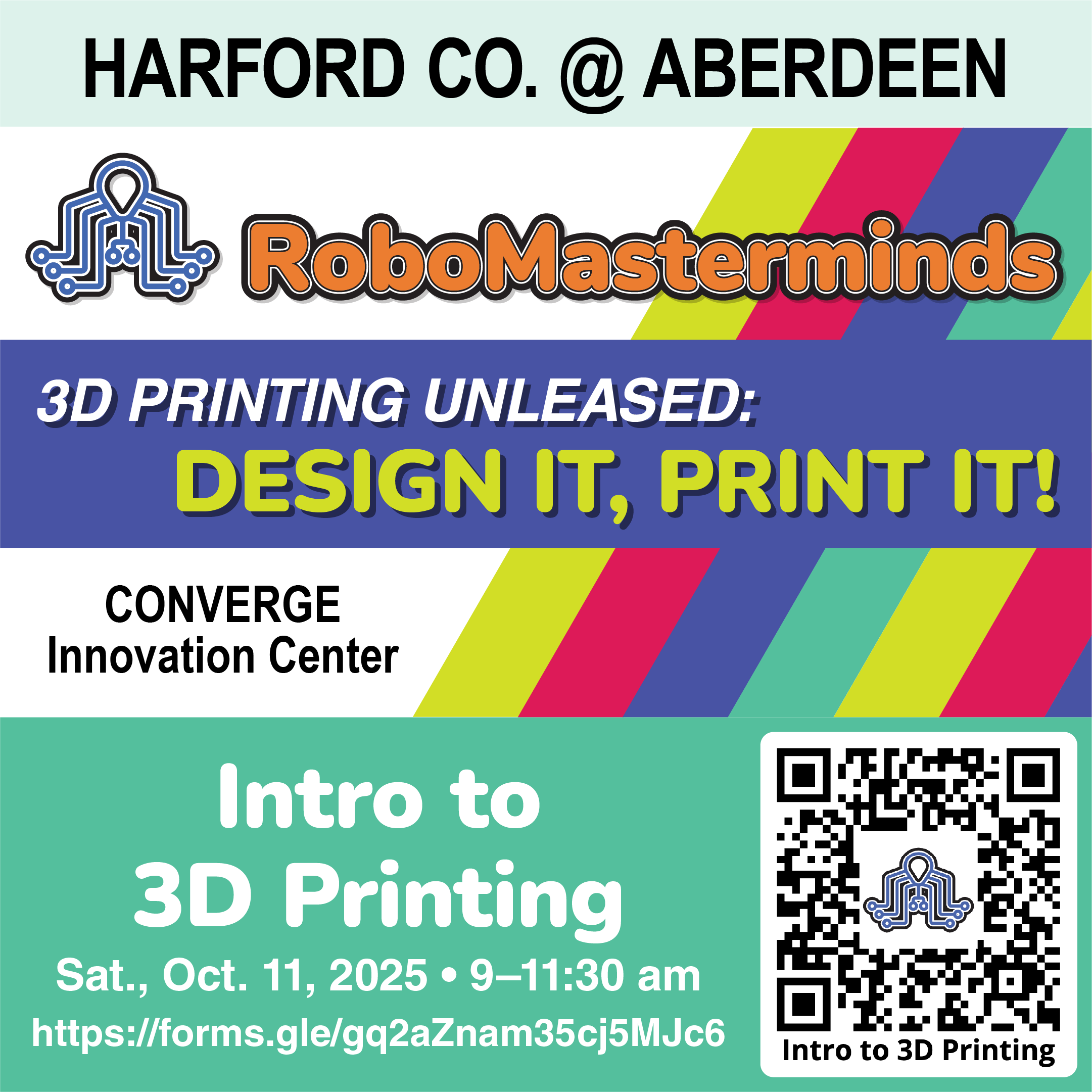 Intro to 3D Printing at CONVERGE