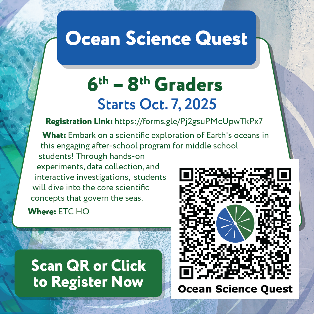 Ocean Science Quest at ETC HQ