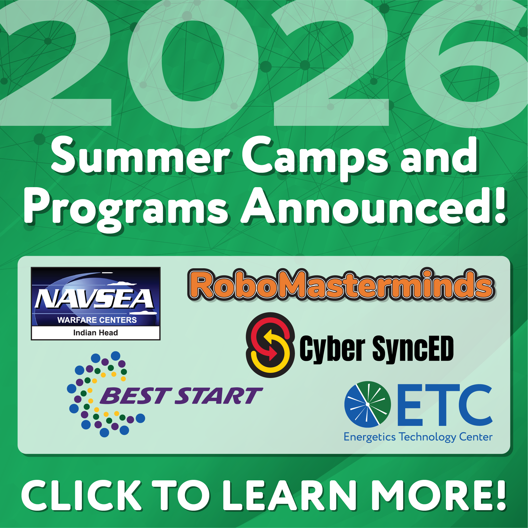 2026 Summer Programs!