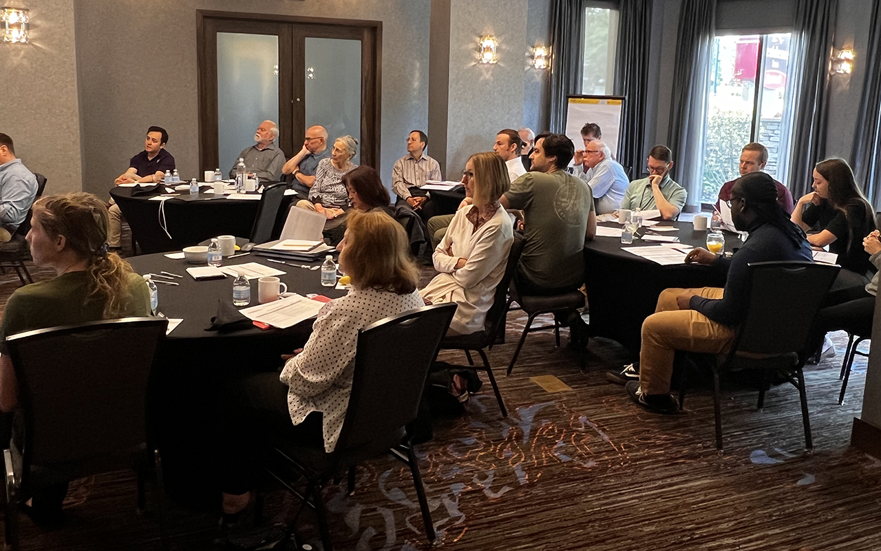 ETC Employees attend a workshop.