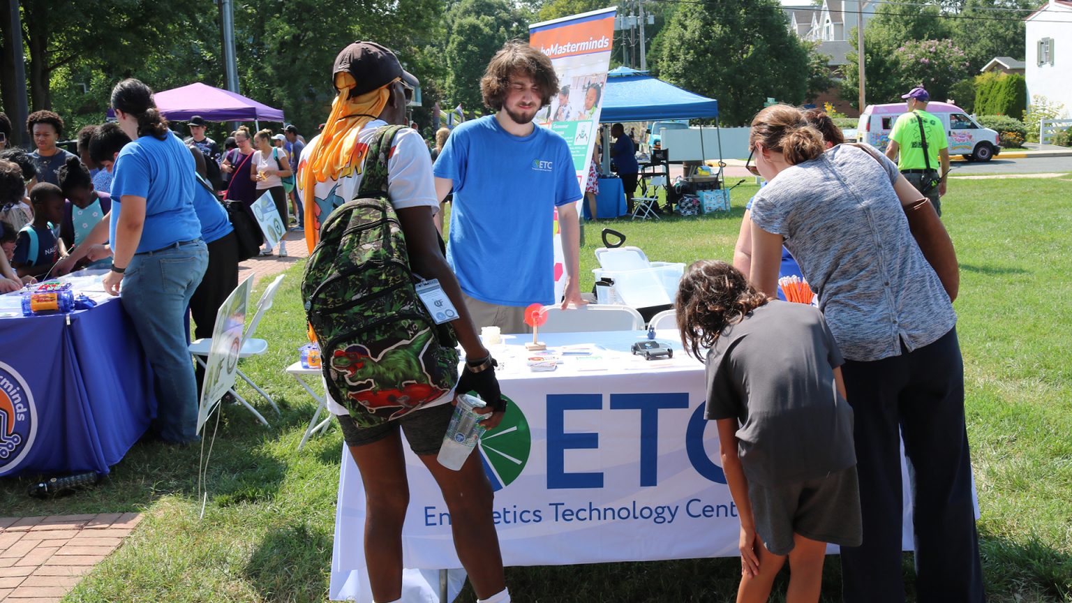 ETC STEM Educators participate in a Refuel for School event in Havre de Grace, Md.